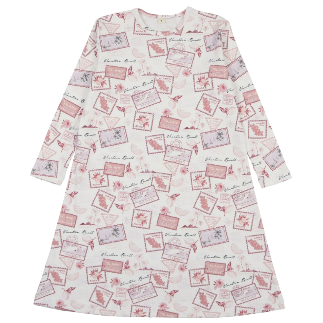 Bonjoy Tropical Travels Nightgown - BPSS26009N
