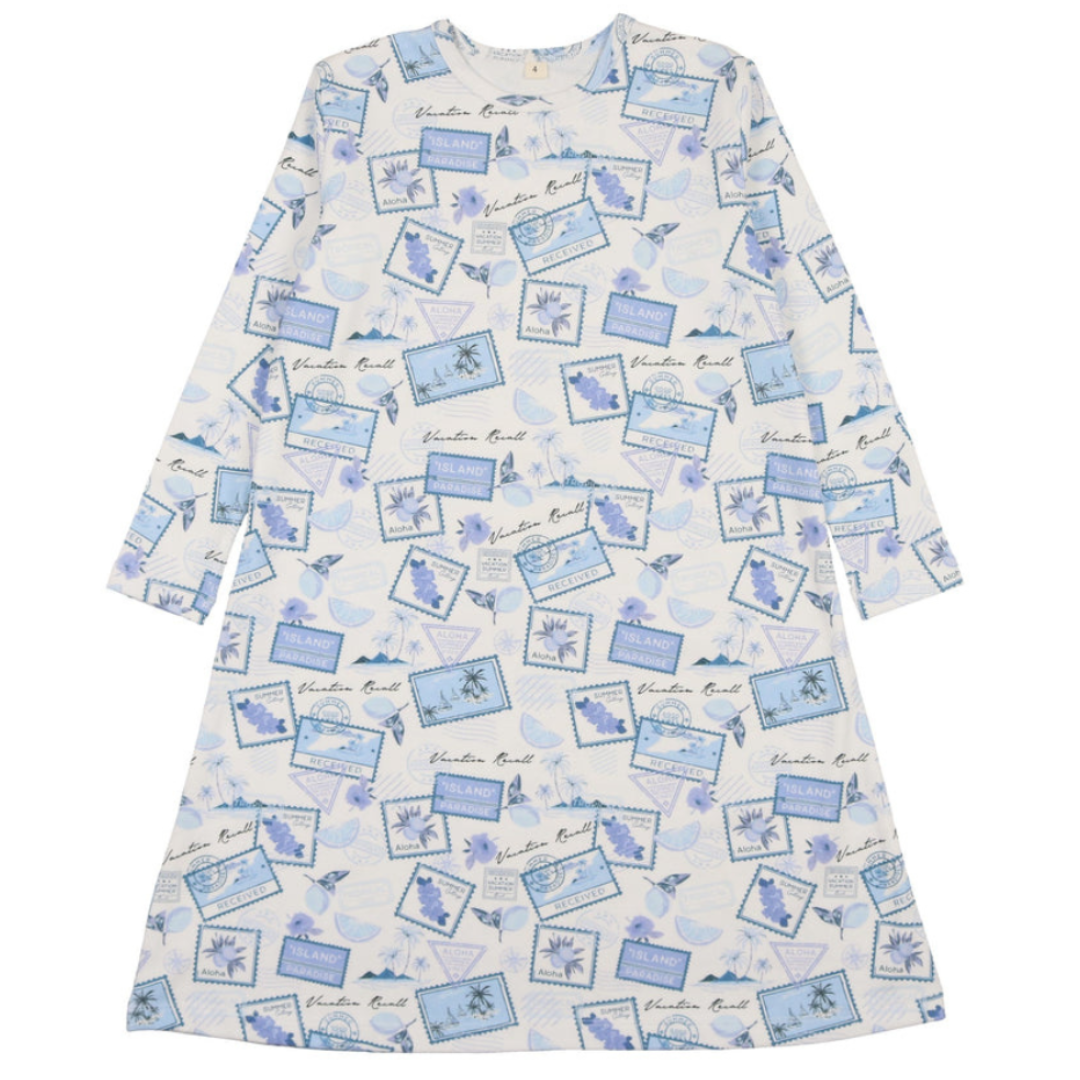 Bonjoy Tropical Travels Nightgown - BPSS26009N