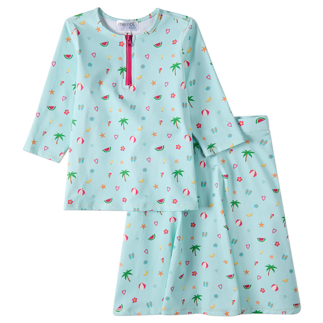 Memoi Summer Fun 2pc Swim Set - MXM10400