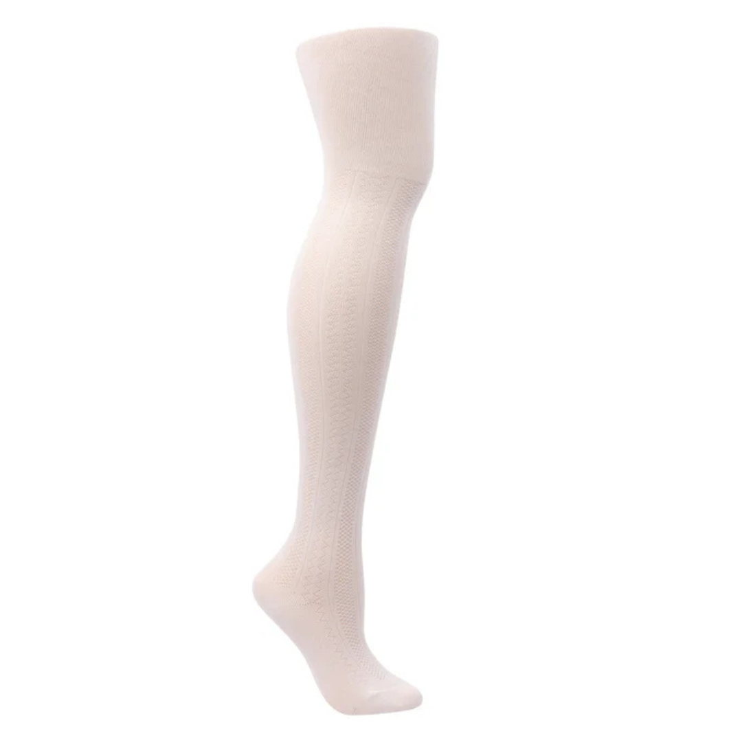 Zubii Pattern Texture Modal Tights - 1411