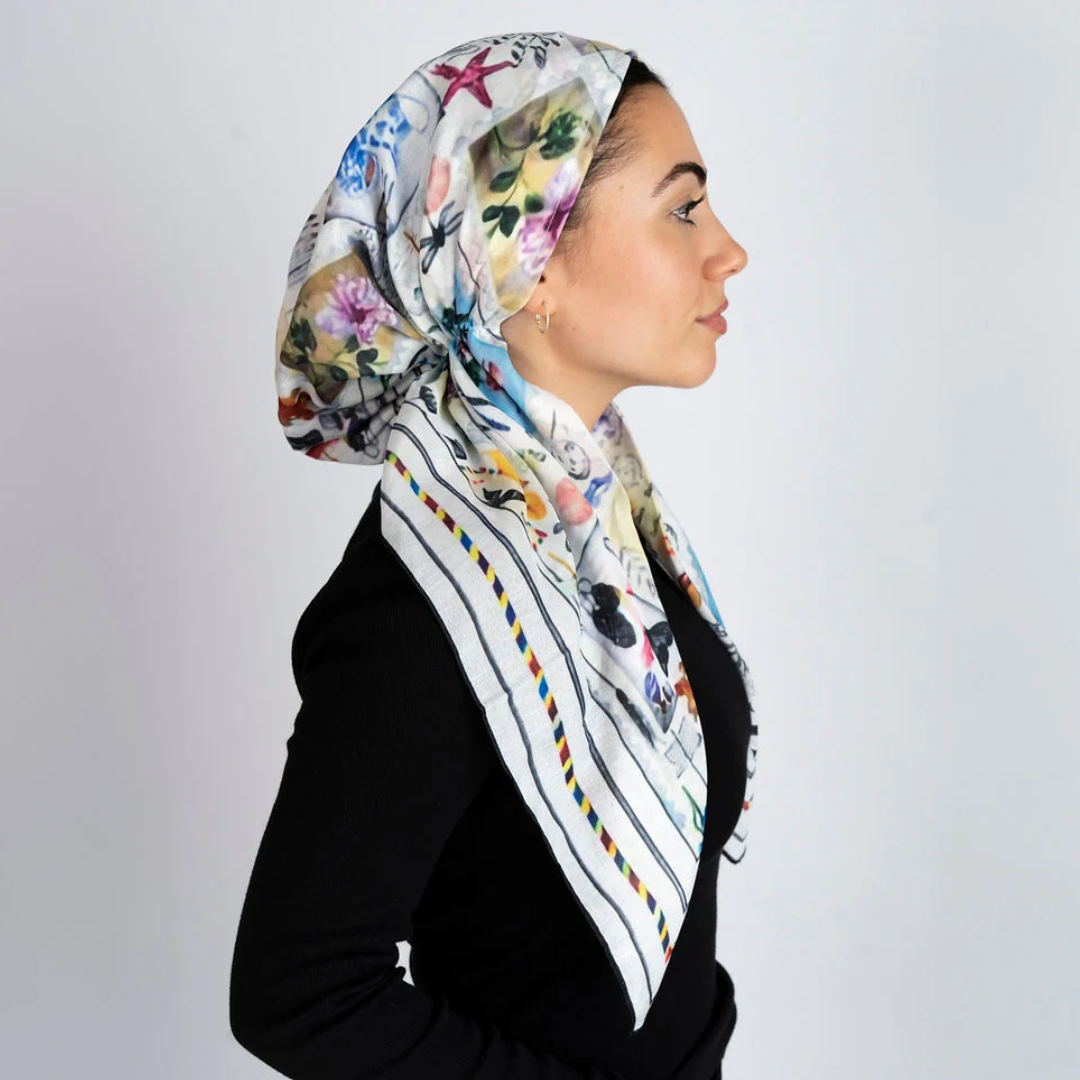 Nicsessories Garden Letters Headscarf - Nic-11-SS26