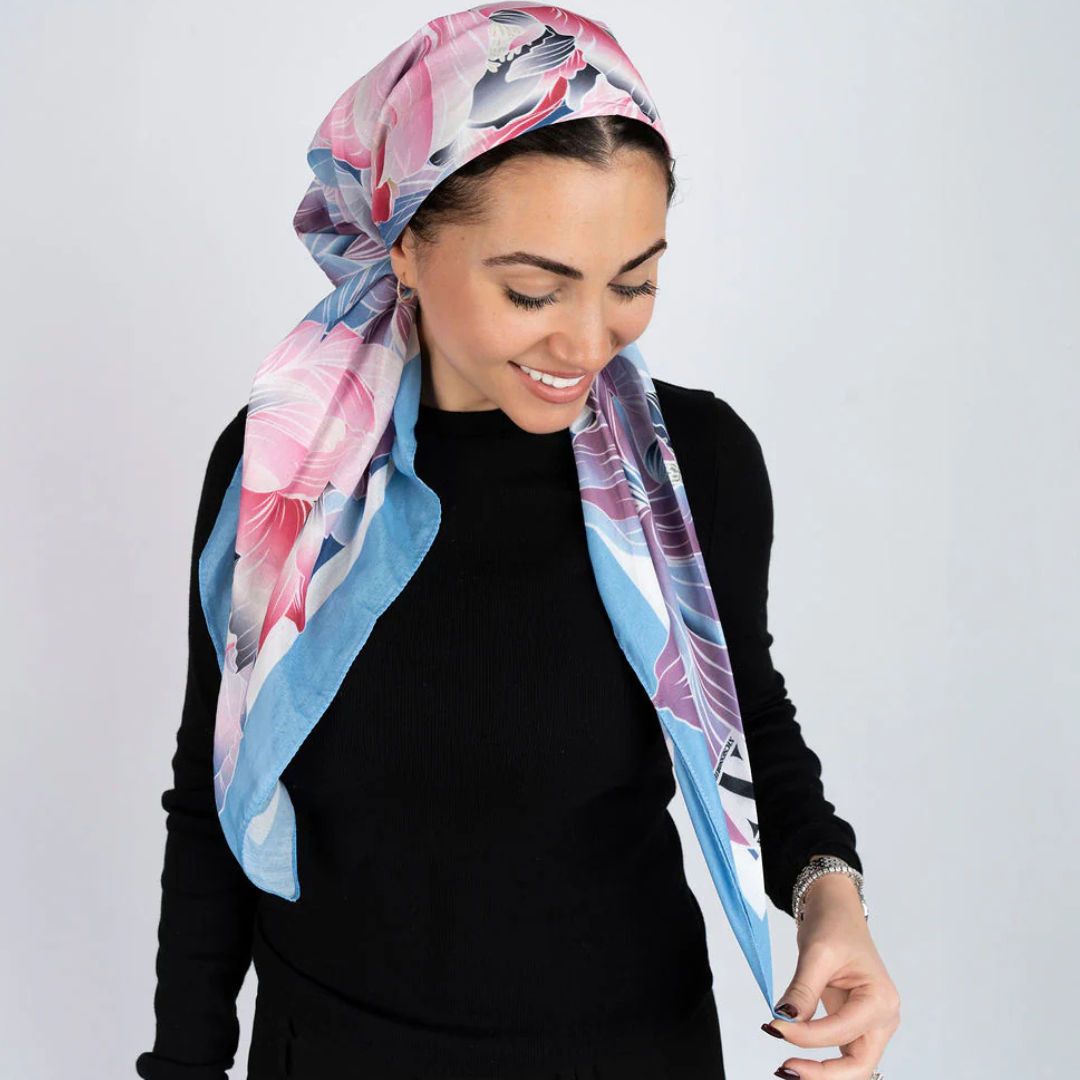 Nicsessories Rosewater Garden Headscarf - Nic-25-SS26