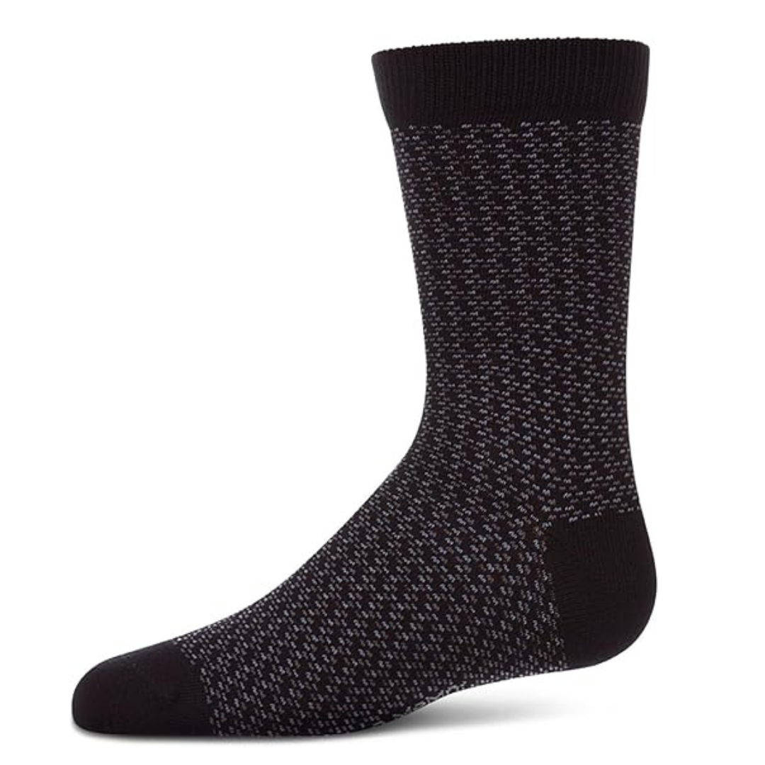 Memoi Bicolor Dashline Boys Sock - MK-194