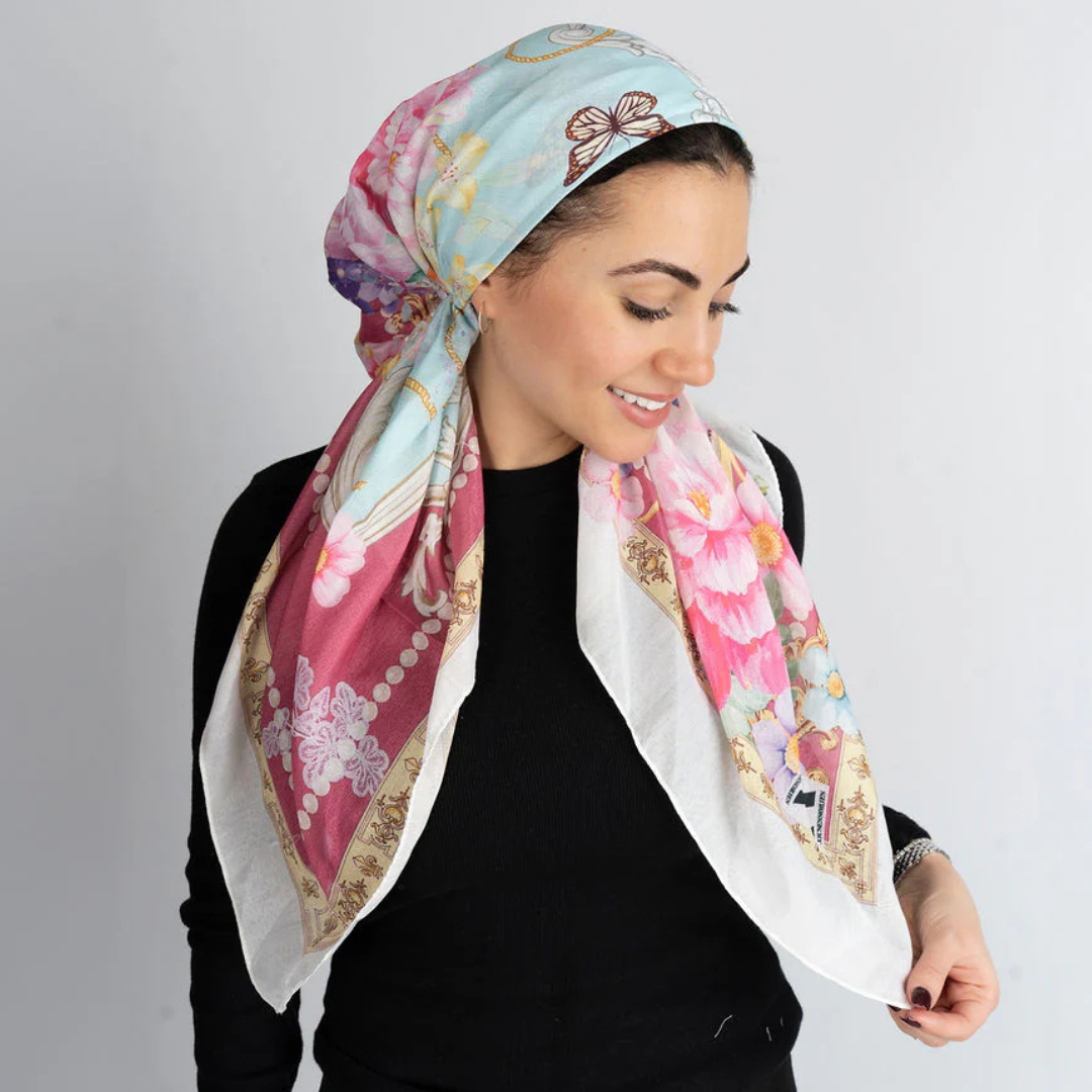 Nicsessories Blush Versailles Headscarf - Nic-03-SS26