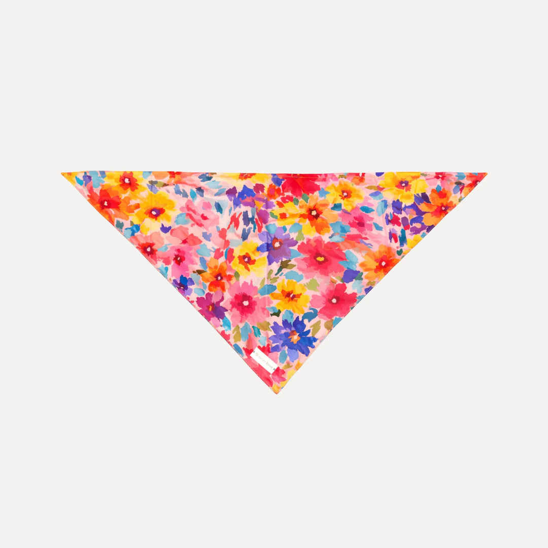 TIE UR KNOT Flower Hour Silk Headscarf - TUK-59-SS26