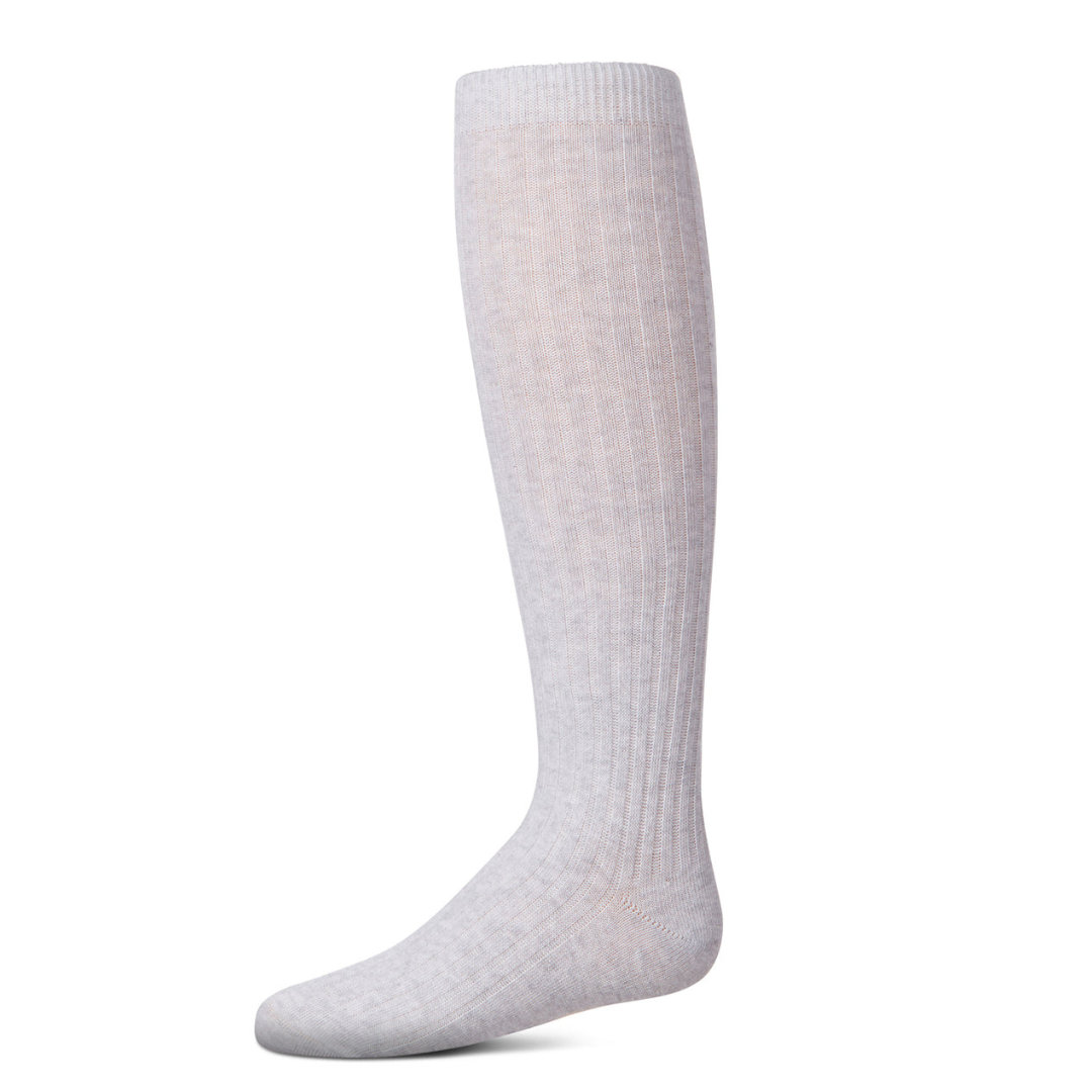 Spot-On Ribbed Cotton Blend Knee High Sock - Sp-1039