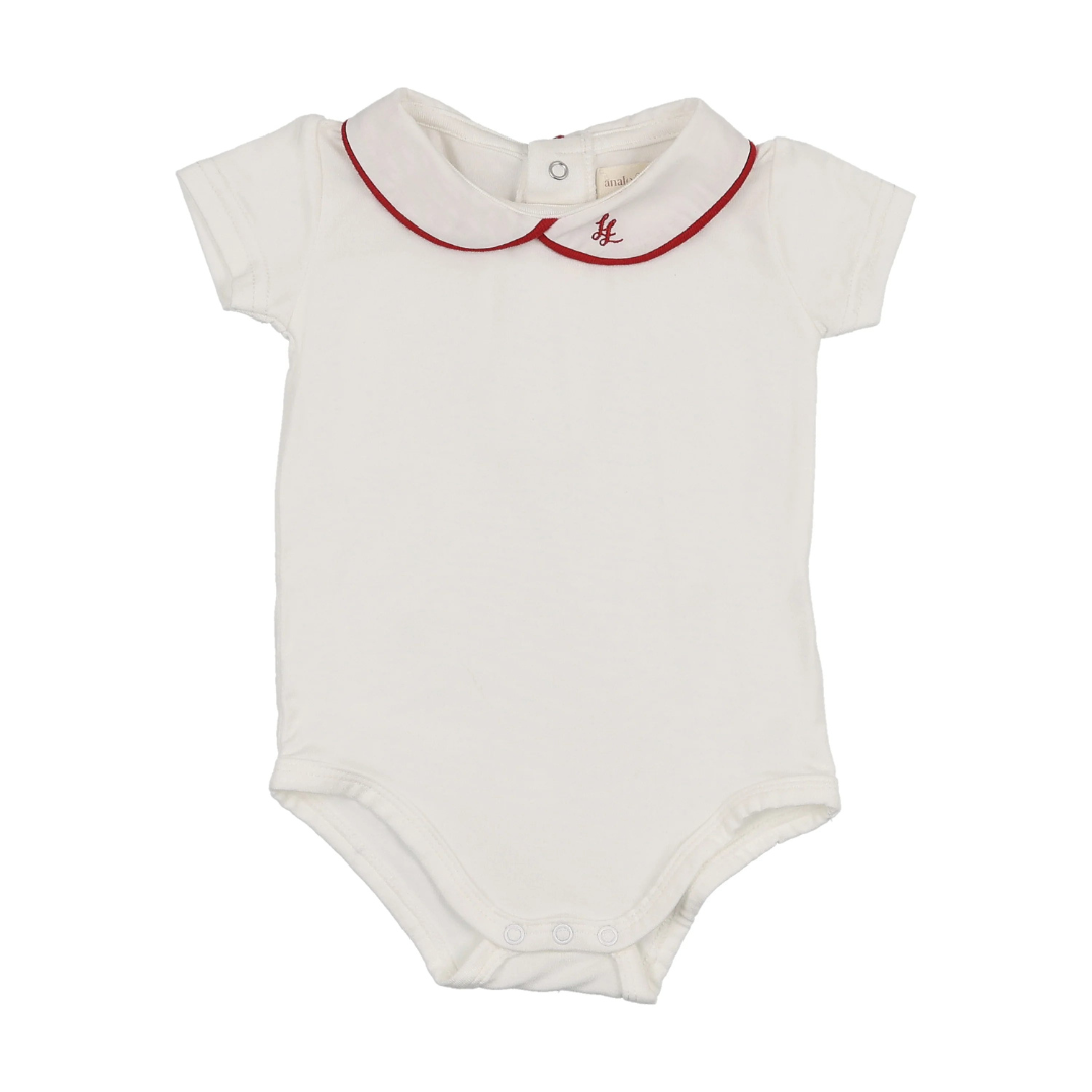 Analogie Peter Pan Onesie With Piping Short Set - PPOP-SS26-SET