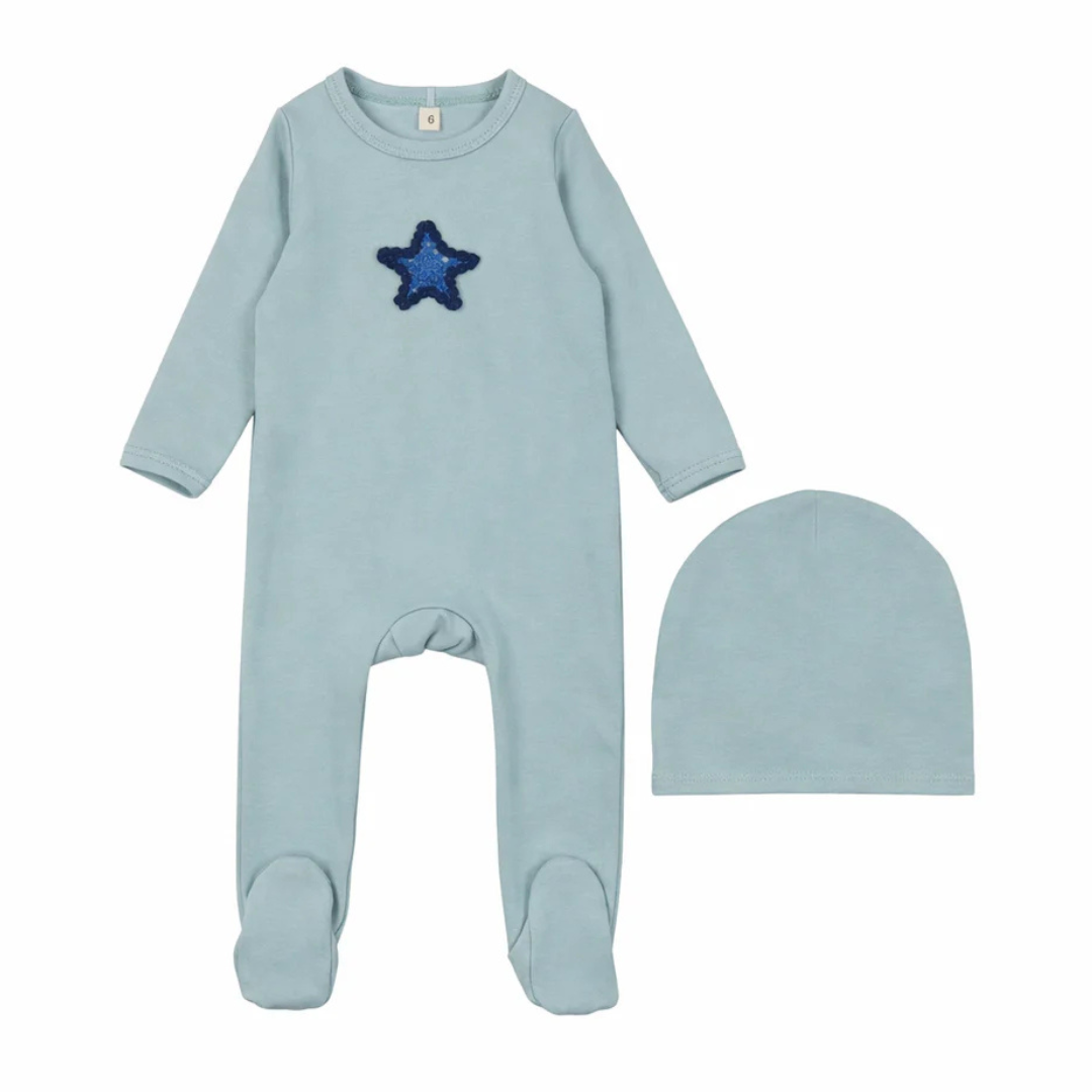 Bonjoy Crochet Shapes Footie Set - BLSS26036FS