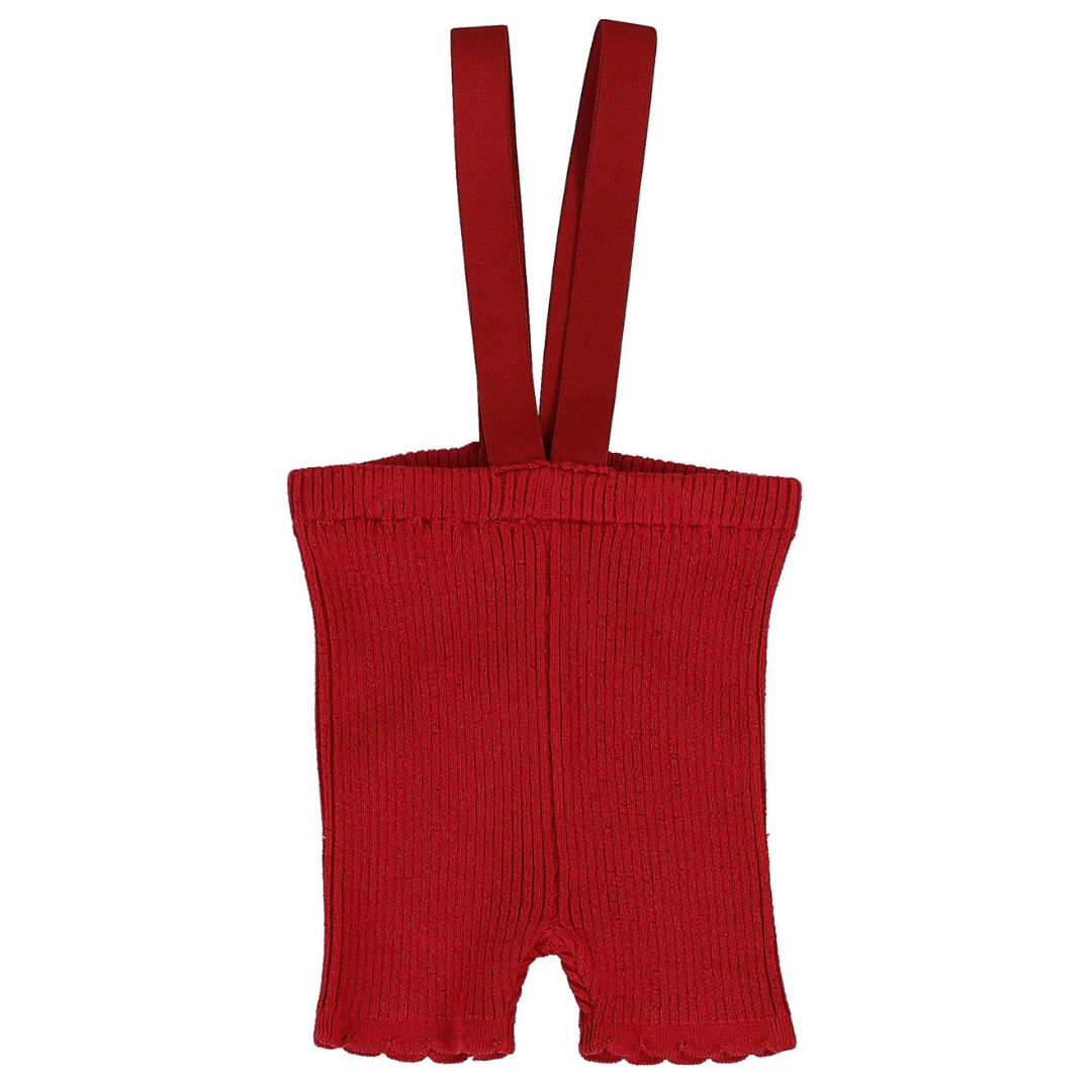 Analogie Scallop Suspender Shorts - KSSS-SS26
