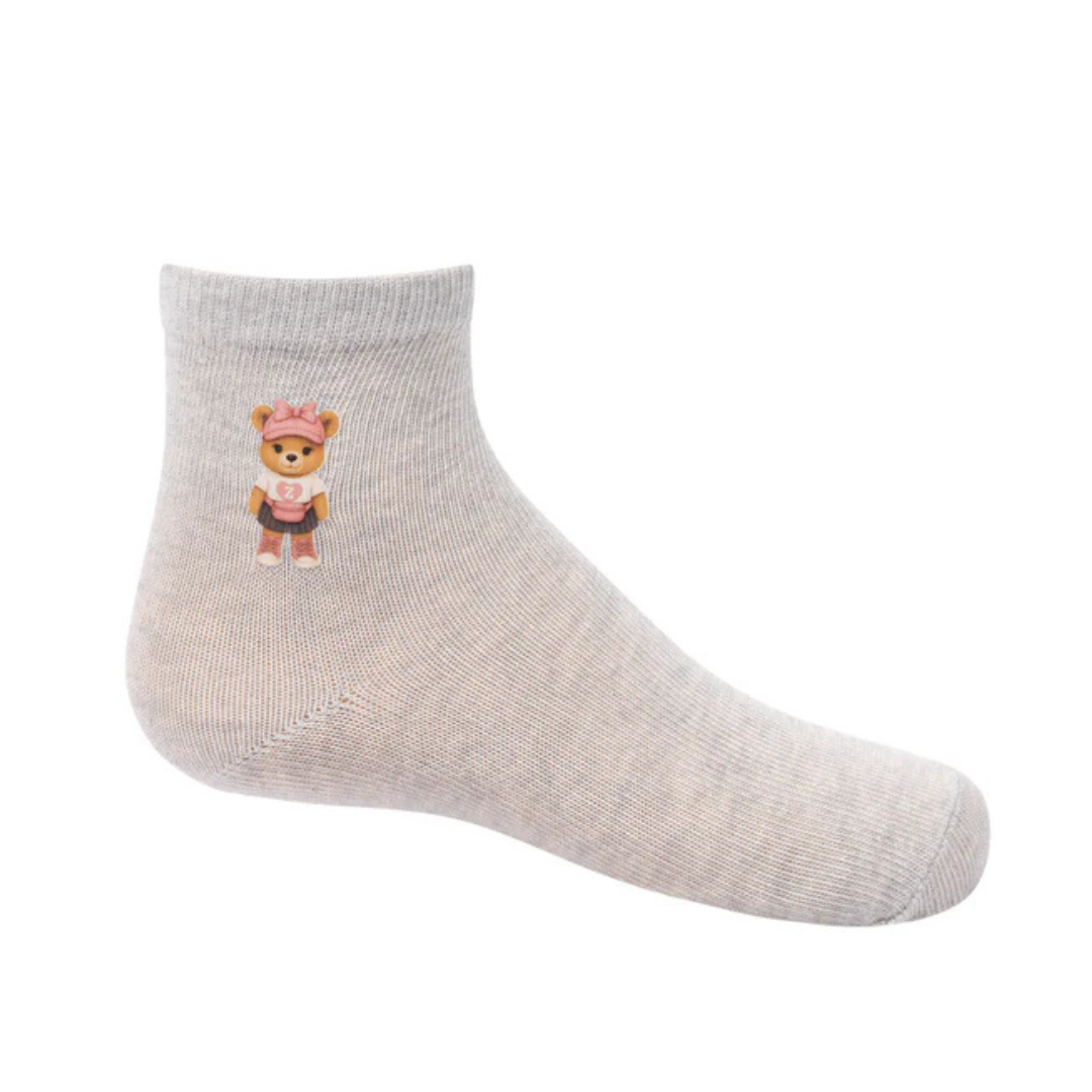 Zubii Printed Girl Bear Ankle - 1446-Z