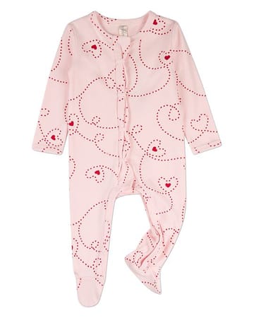 MiniMoi Entangled Hearts Footie Set - IAI10469-SET
