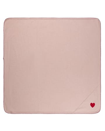 MiniMoi Heart Embroidered Textured Blanket - IJT10501