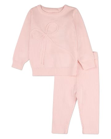 MiniMoi Bow Knit 2 Pc Set - INT10497