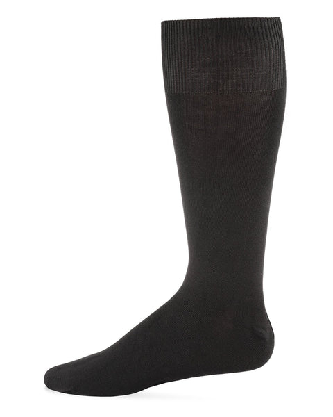 Levante Mens Modal Durable and Flexible Solid Crew Sock - Lv-104