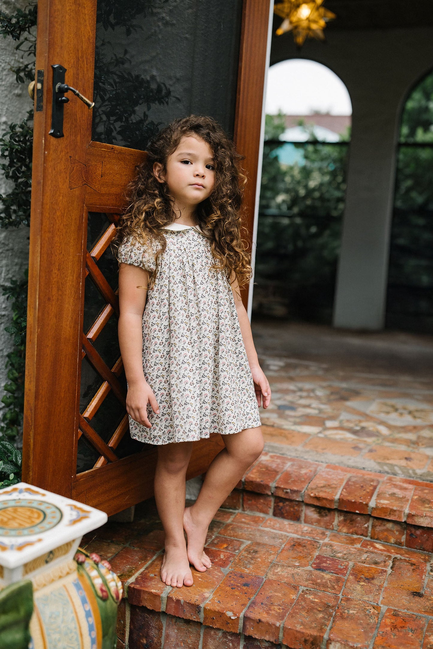 Lil Legs Botanical Dress Short Sleeve - BTSS-SS26