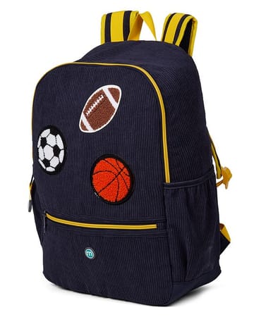 Memoi Sports Terry Patch 16 Single Pocket Backpack - MAC-061