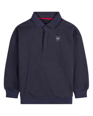 Memoi Boys Long Sleeve Polo Sweatshirt - MBP-003
