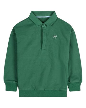 Memoi Boys Long Sleeve Polo Sweatshirt - MBP-003