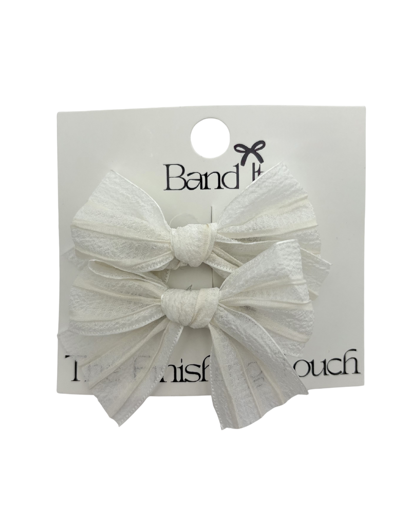 Hp Hair Accessories Crepe Fabric Mini Bows - MD26S-019SB
