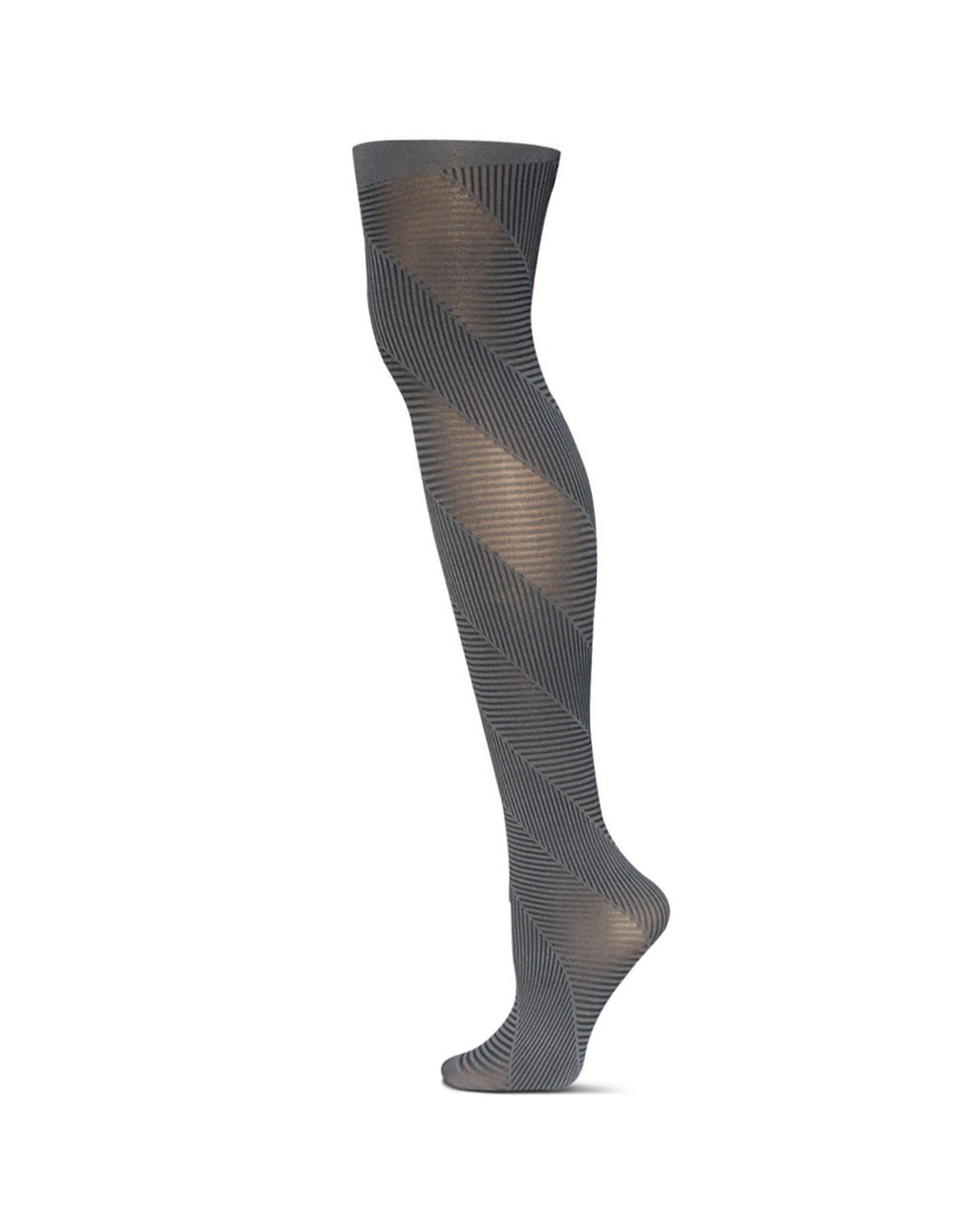 Memoi Retroactive Semi-Sheer Fashion Tights - Mfo-636