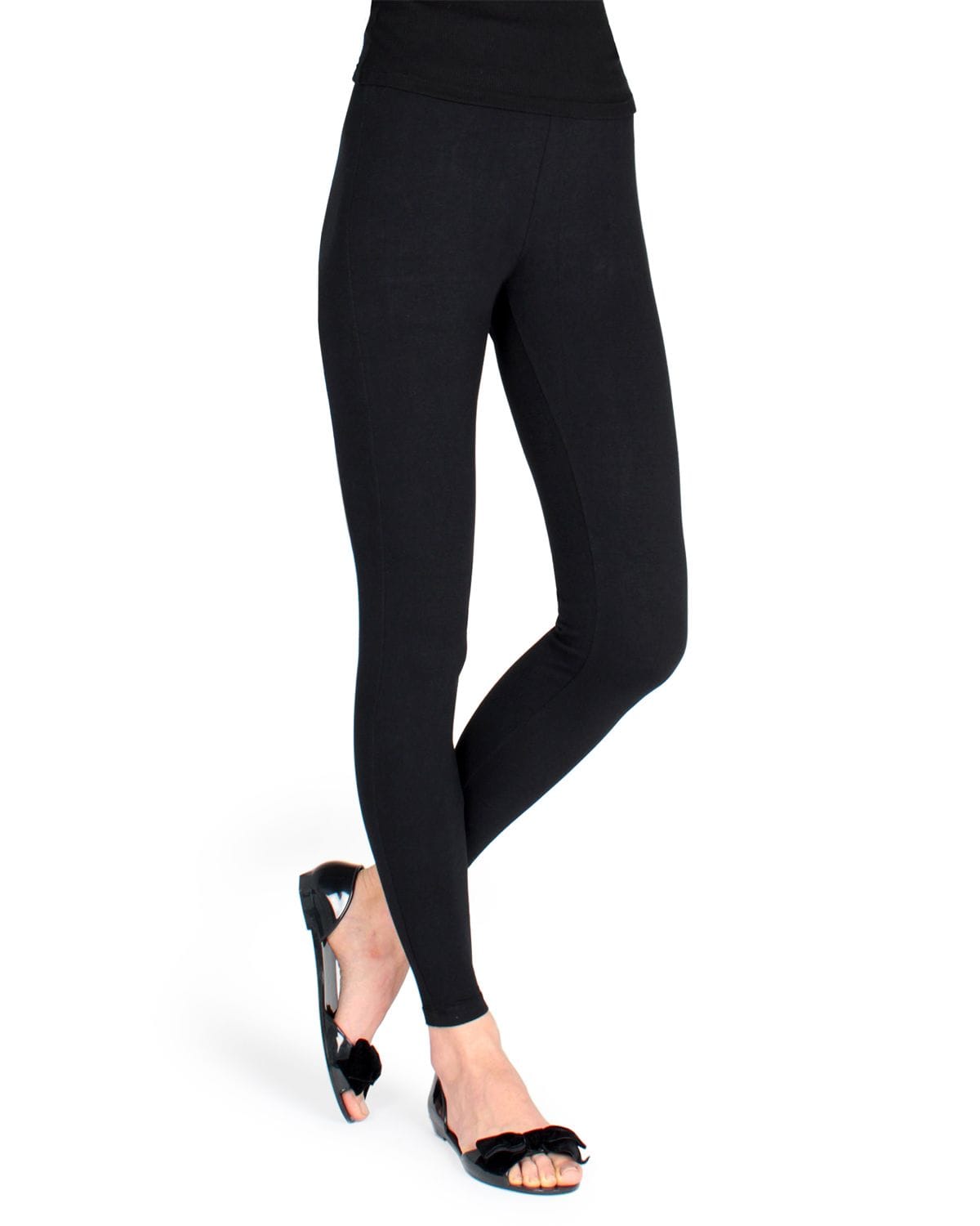 Memoi High Waisted Cotton Leggings - Mjb-013