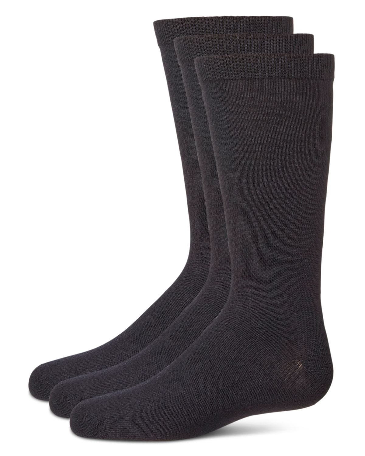 Memoi Boys 3 Pair Pack Flat Crew Socks - Mk-10951