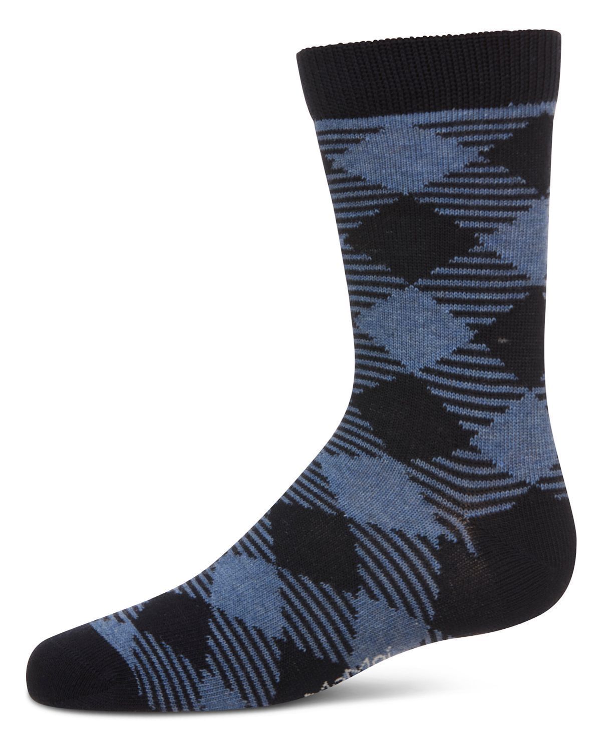 Memoi Boys Argyle Crew Socks - Mk-147