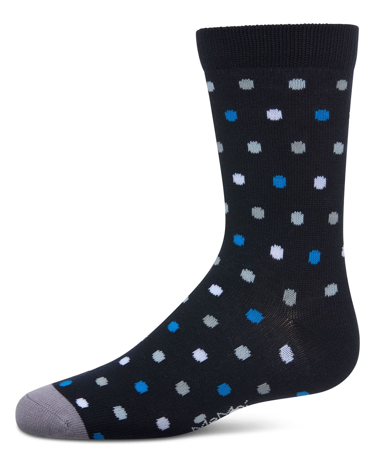 Memoi Boys Colorful Dot Crew Socks - Mk-152