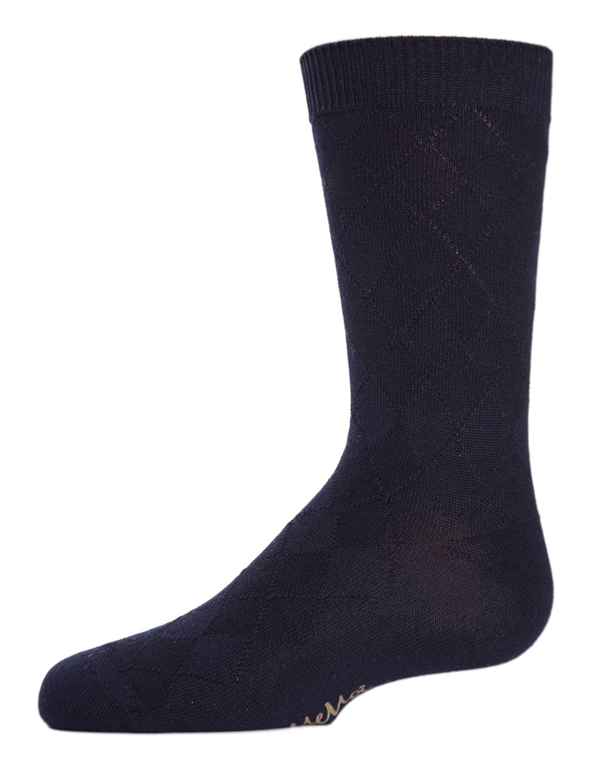 Memoi Boys Awesome Argyle Crew Socks - Mk-171