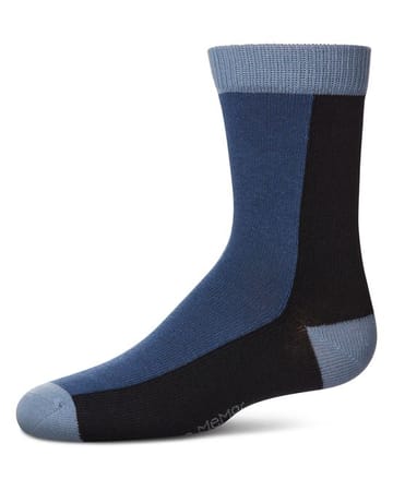 Memoi Boys Color Block Dress Socks - Mk-188