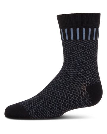 Memoi Geometry Boys Sock - MK-195