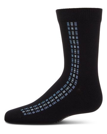 Memoi Vertical Dashed Line Boys Sock - MK-196