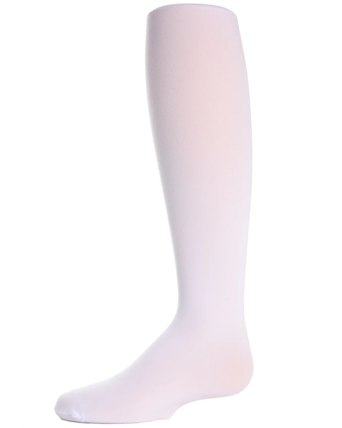 Memoi Infant Winter Opaque Nylon Tights Winter White - Mk-208