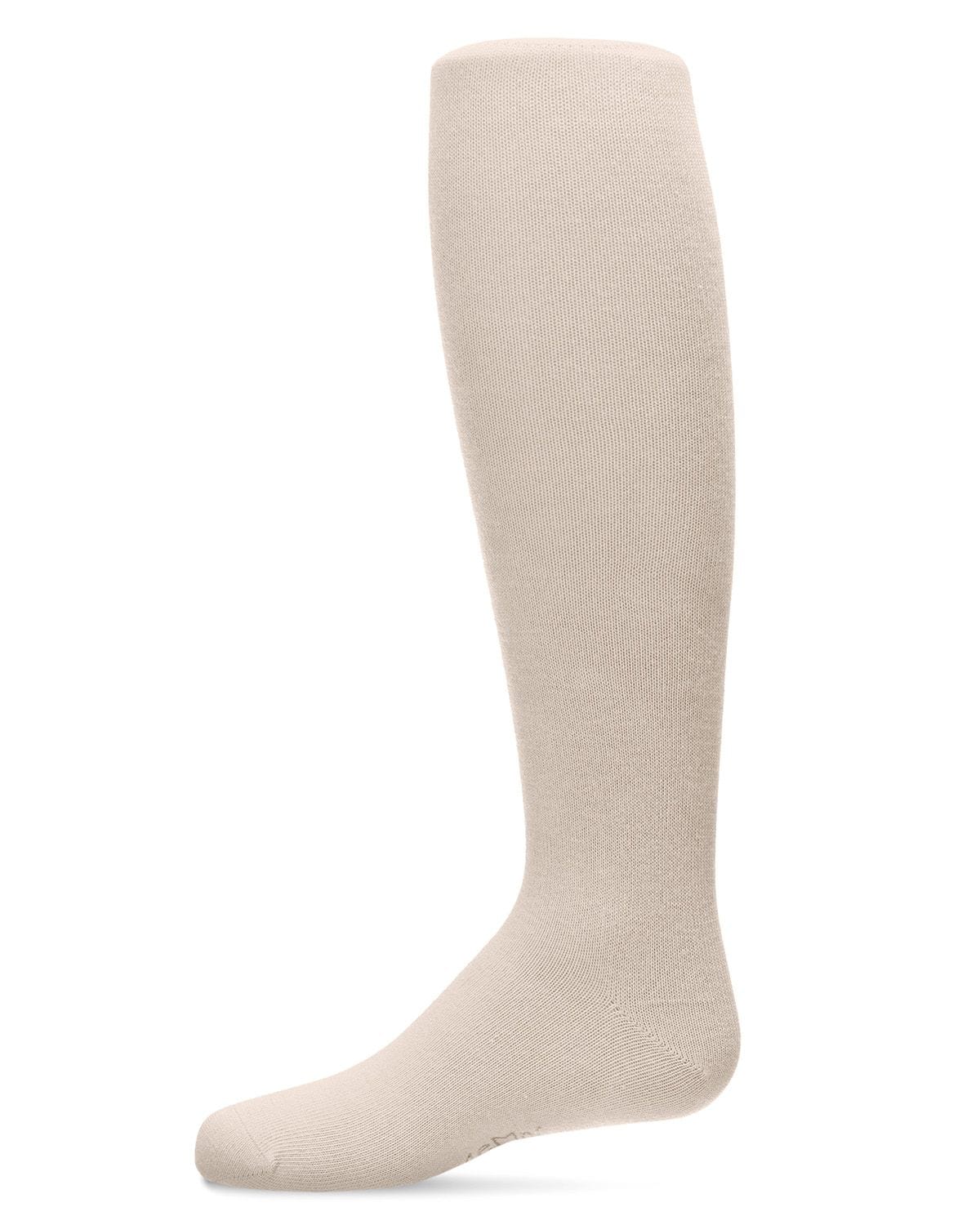 Memoi Girls Soft Pima Cotton Opaque Tights Latte - Mk-301