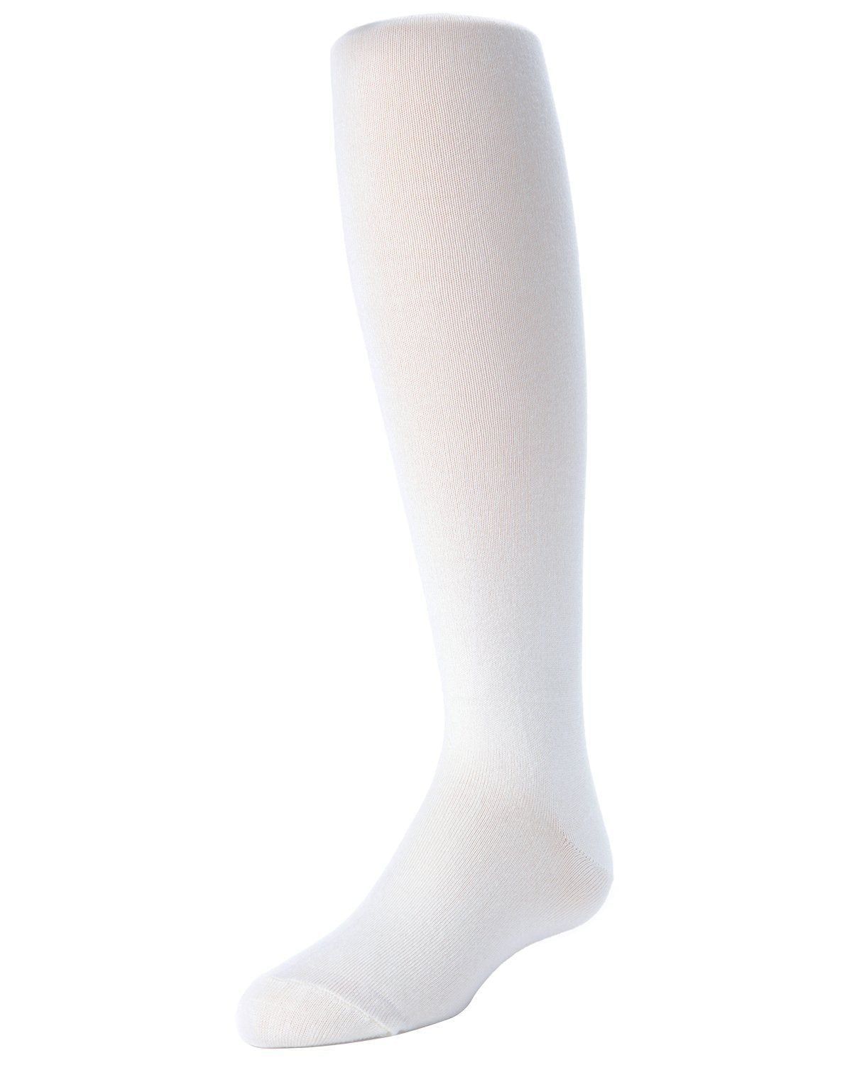 Memoi Girls Cotton Blend Opaque Basic Sweater Tights - Mk-311b