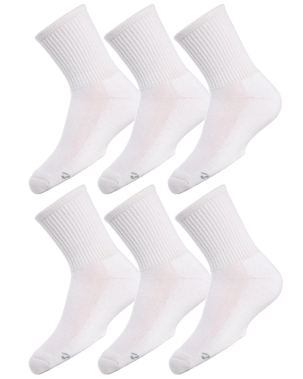 Memoi Unisex Crew Sport Socks 3-Pack - Mk-554