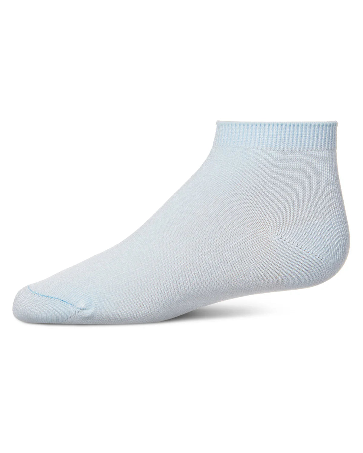 Memoi Kids Basic Soft Rayon from Bamboo Anklet Socks Baby Blue - Mk-6066