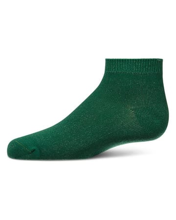 Memoi Kids Basic Soft Rayon from Bamboo Anklet Socks Emerald Green - Mk-6066