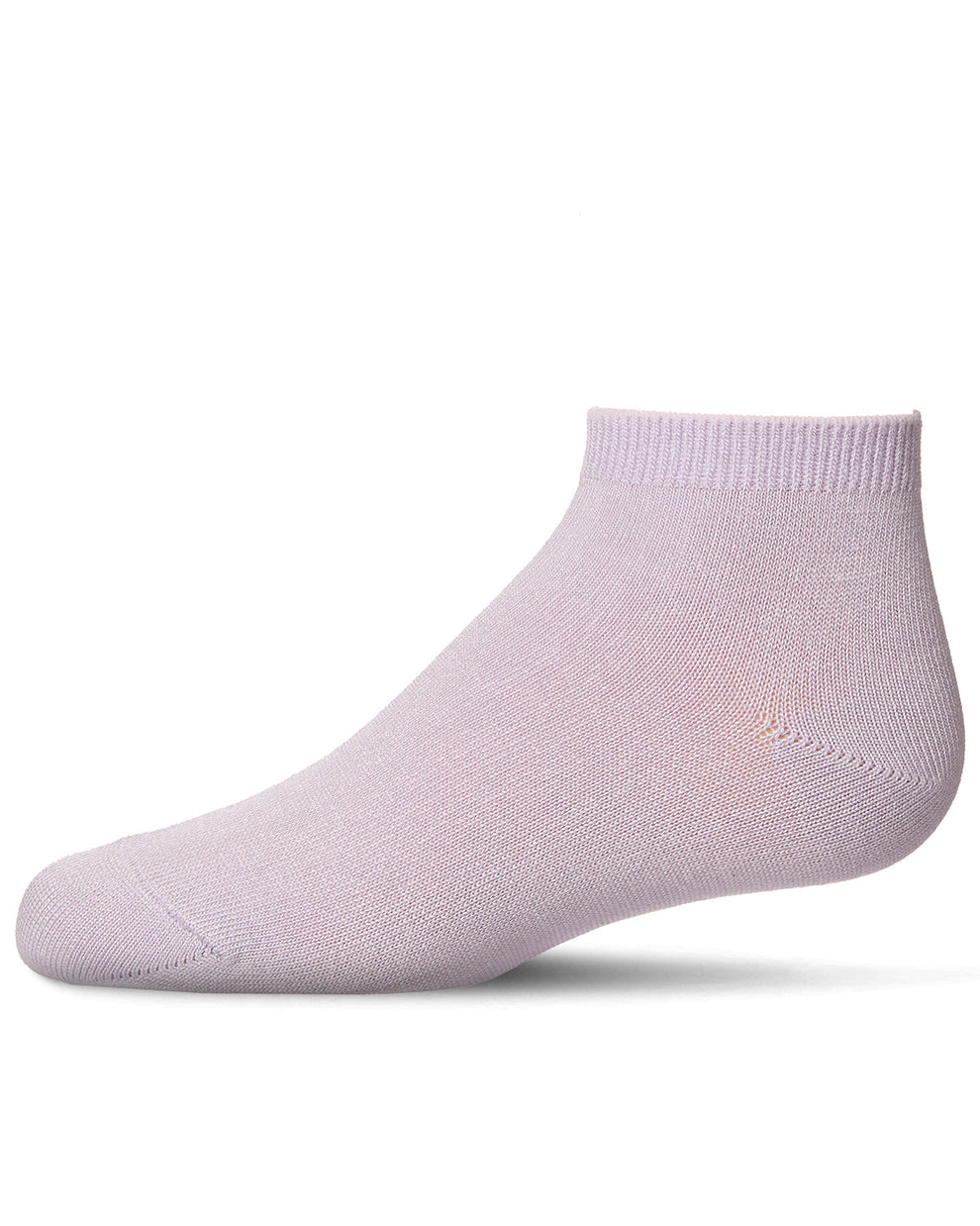 Memoi Kids Basic Soft Rayon from Bamboo Anklet Socks Lilac - Mk-6066