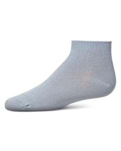 Memoi Kids Basic Soft Rayon from Bamboo Anklet Socks Storm Blue - Mk-6066
