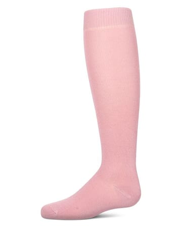 Memoi Kids Basic Soft Rayon from Bamboo Knee High Socks Mulberry - Mk-6266