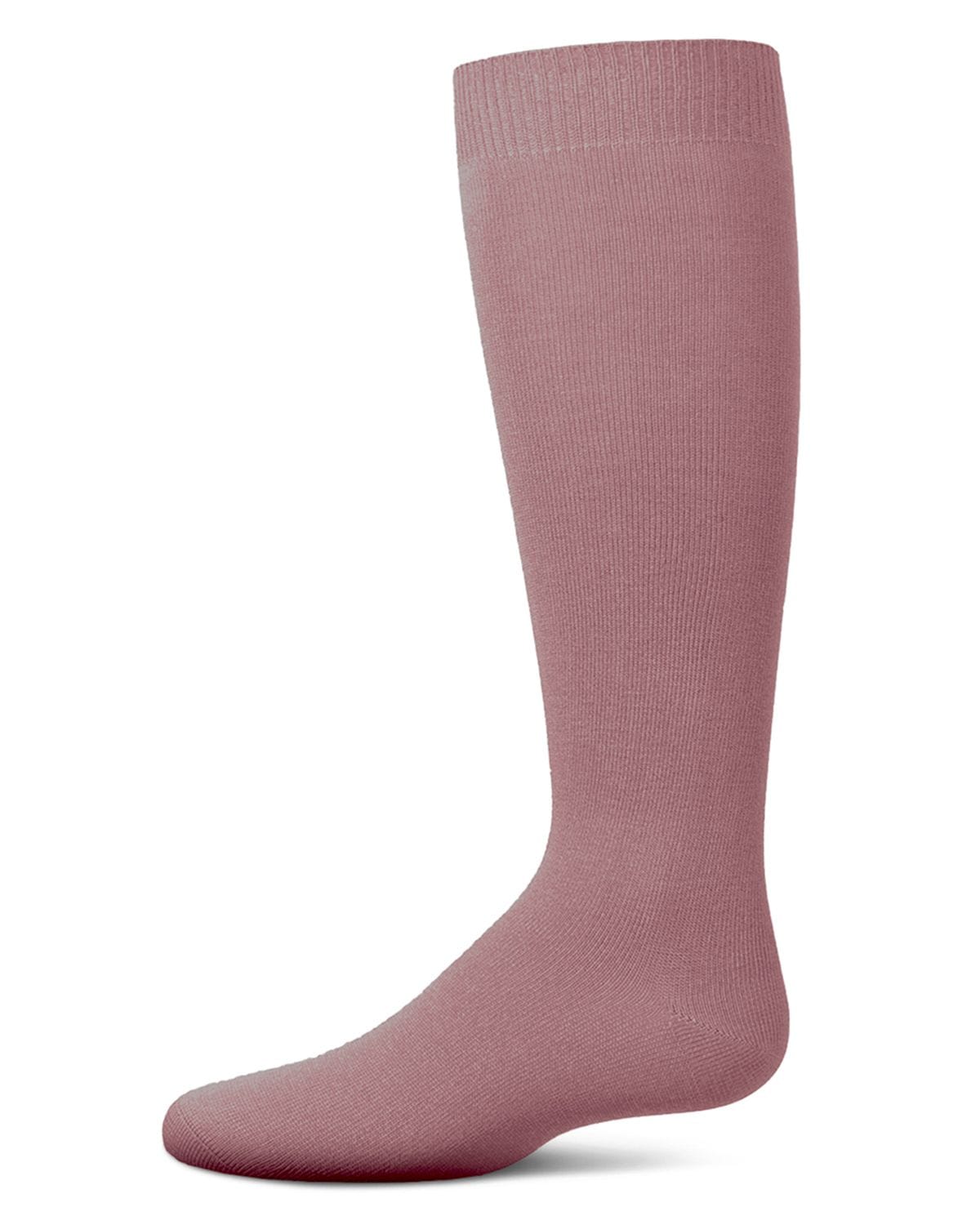 Memoi Kids Basic Soft Rayon from Bamboo Knee High Socks Orchid - Mk-6266