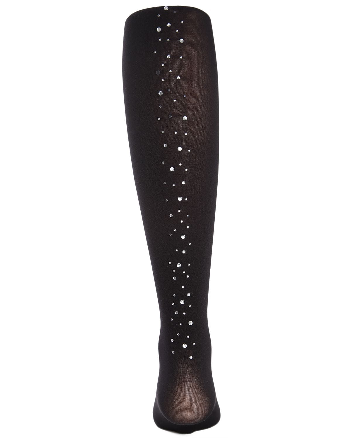 Memoi Runway Ready Rhinestone Girls Tights - Mk-726