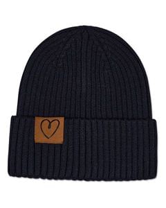Memoi Kids' Heart Patch Beanie - Mka-101
