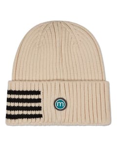 Memoi Kids` Side Striped Beanie - Mka-102