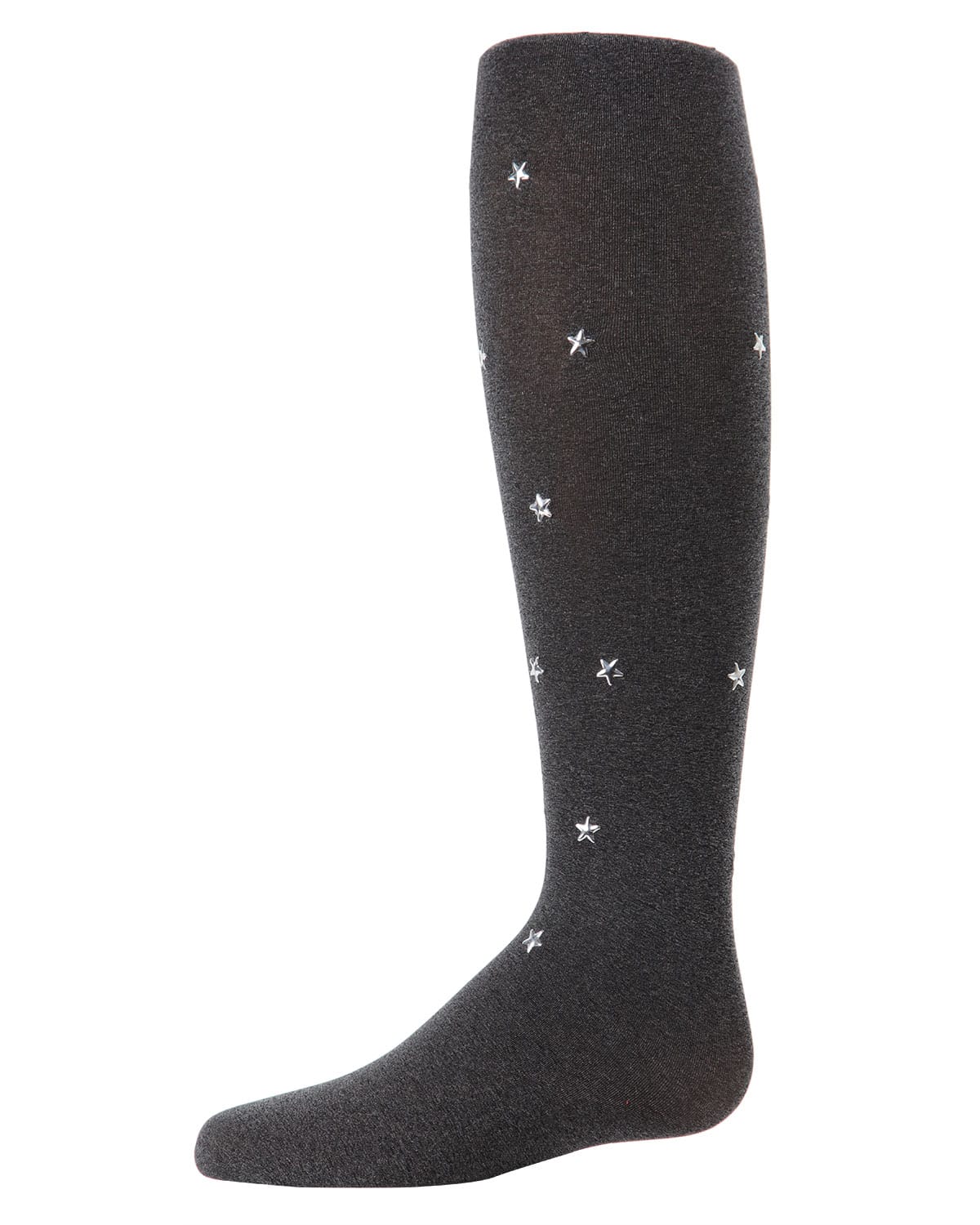 Memoi Shimmering Star-Gazer Opaque Girls Tights - Mkf-4011