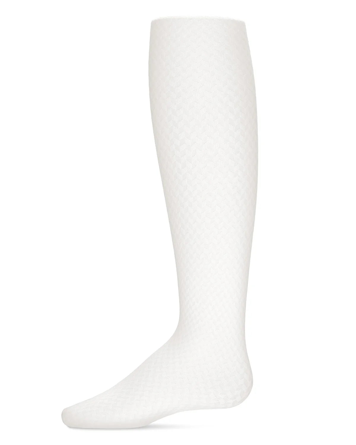 Memoi Girls Prism Textured Microfiber Opaque Tights - Mkf-4053