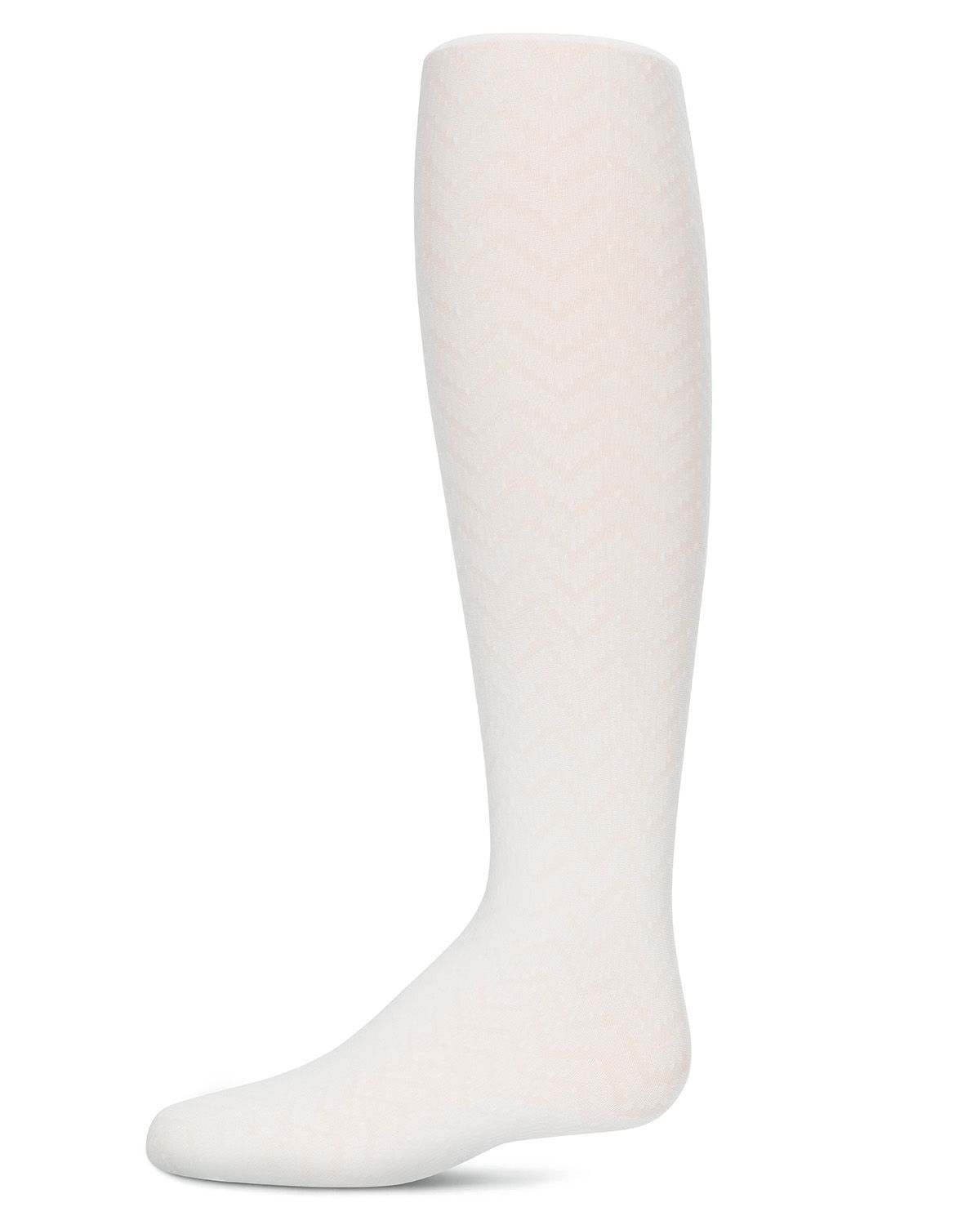Memoi Girls Wave Semi Opaque Nylon Tights - Mkf-4060