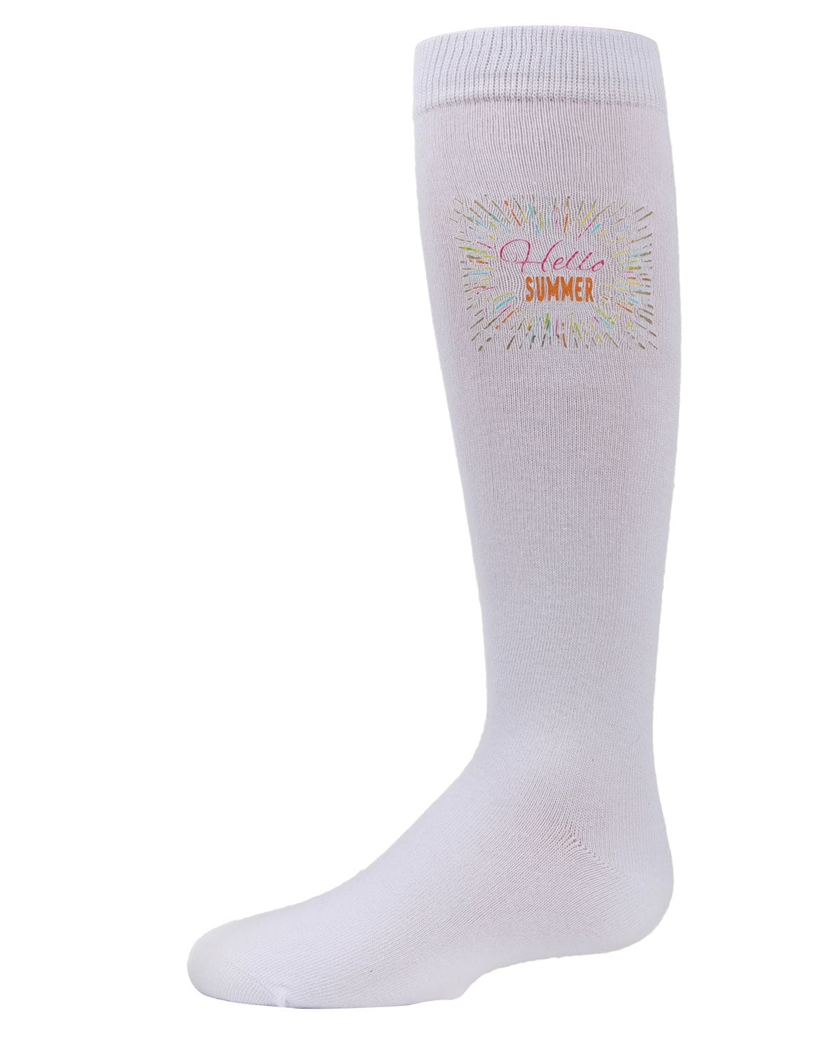 Memoi Girls Hello Summer Knee-High Socks - Mkf-7046