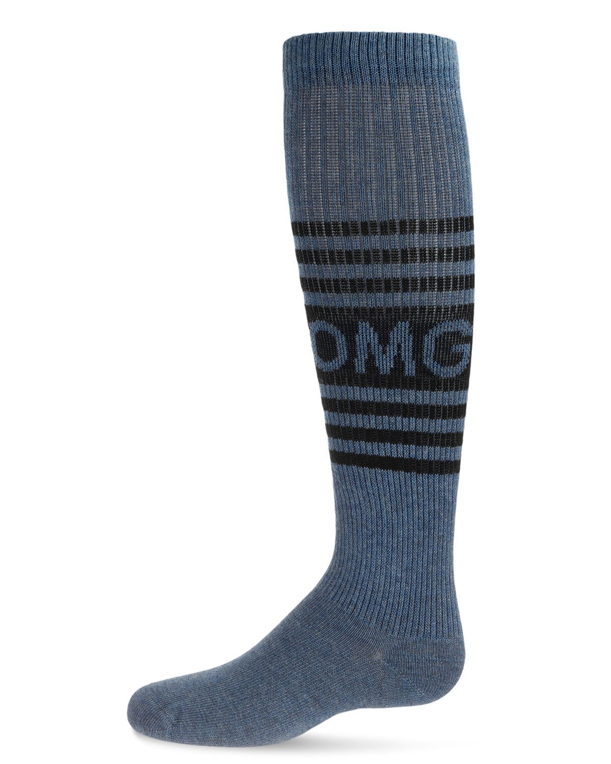 Memoi OMG Girls Cotton Blend Knee High Sock - Mkf-7060